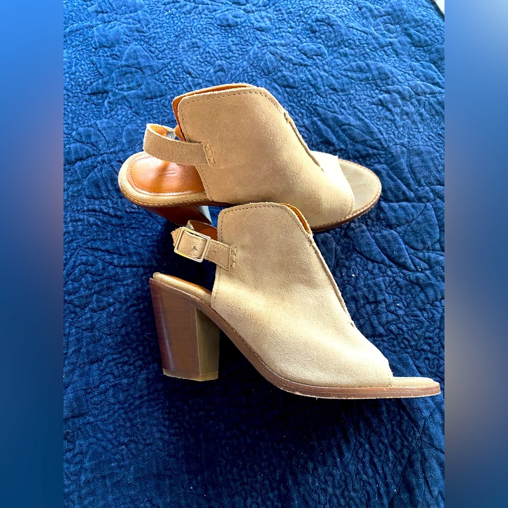 Frye suede booties